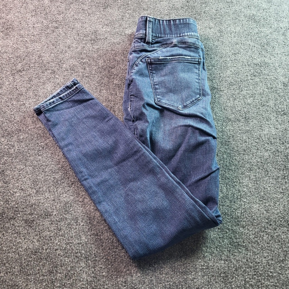 NY and Company The Boost Ultra High Rise Skinny Jeans Dark Wash Women's‎ Size 4